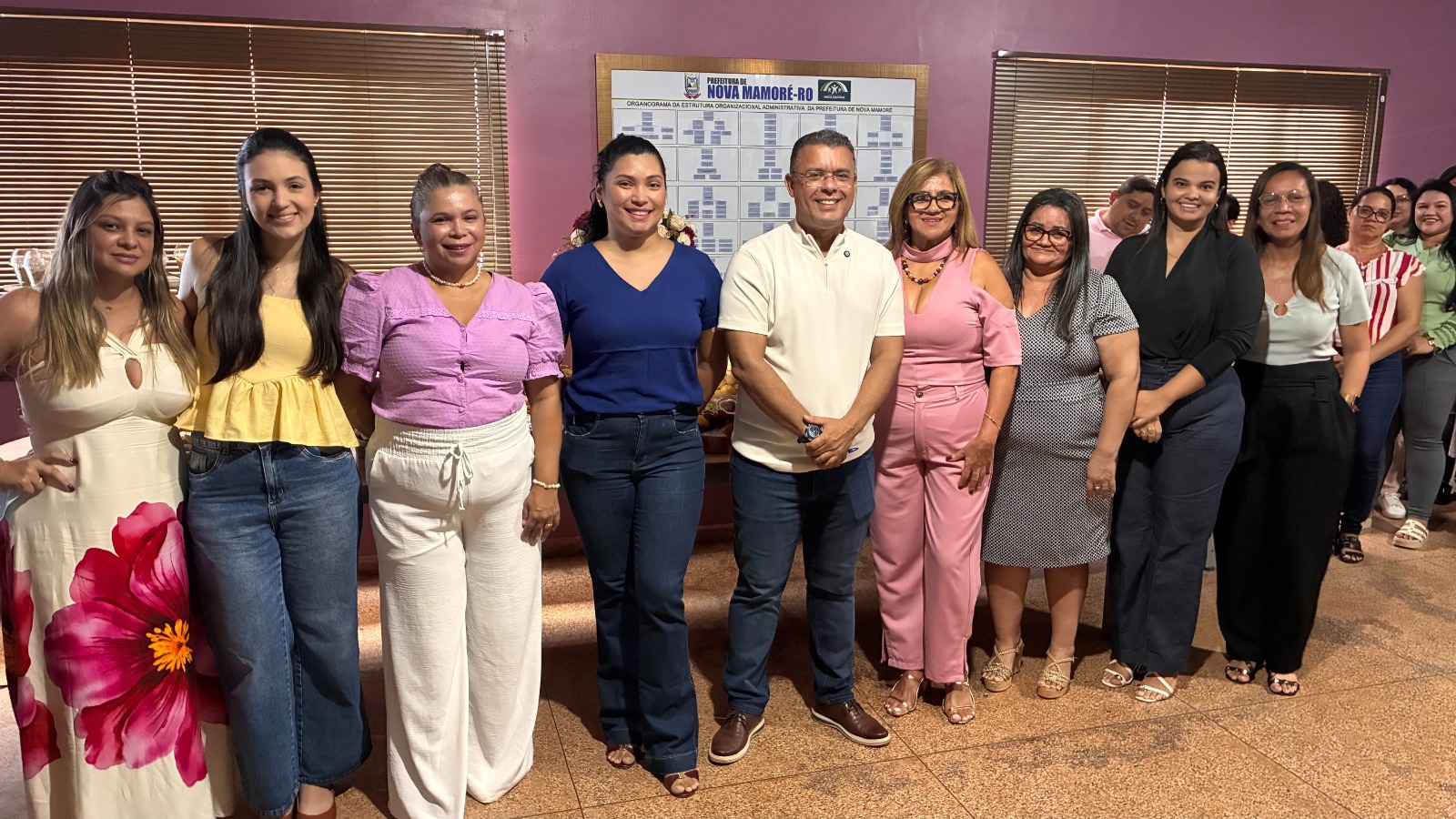 Servidoras da Prefeitura de Nova Mamoré são homenageadas em café da manhã pelo Dia da Mulher